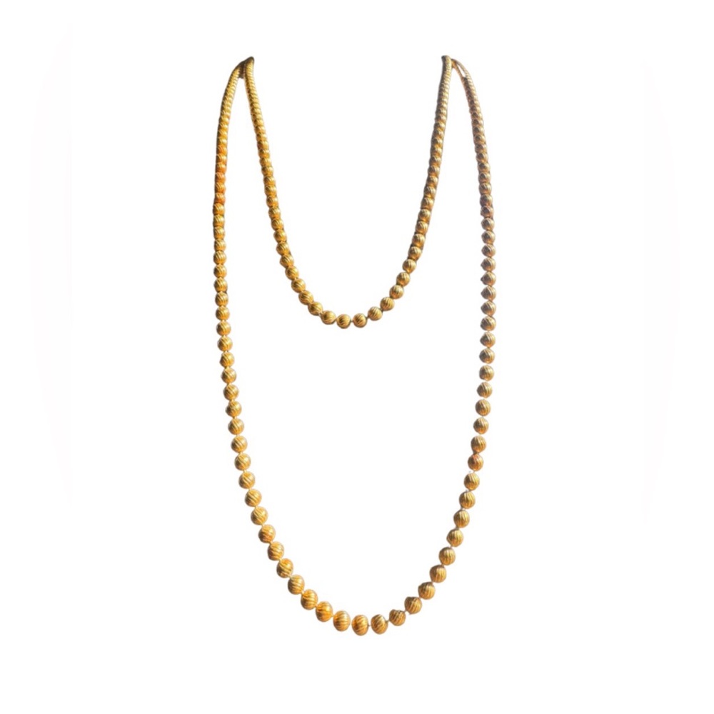 Unsigned Trifari 54 inch! Vintage Necklace